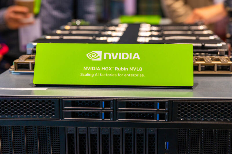 AIVRES Booth Tour NVIDIA HGX Rubin NVL8