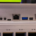 AIVRES Booth Tour NVIDIA HGX Rubin NVL8 Front IO Ports 1