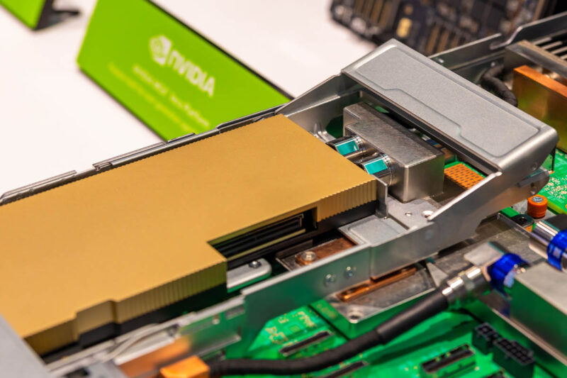 AIVRES Booth Tour NVIDIA HGX Rubin NVL8 GPU Bay 1