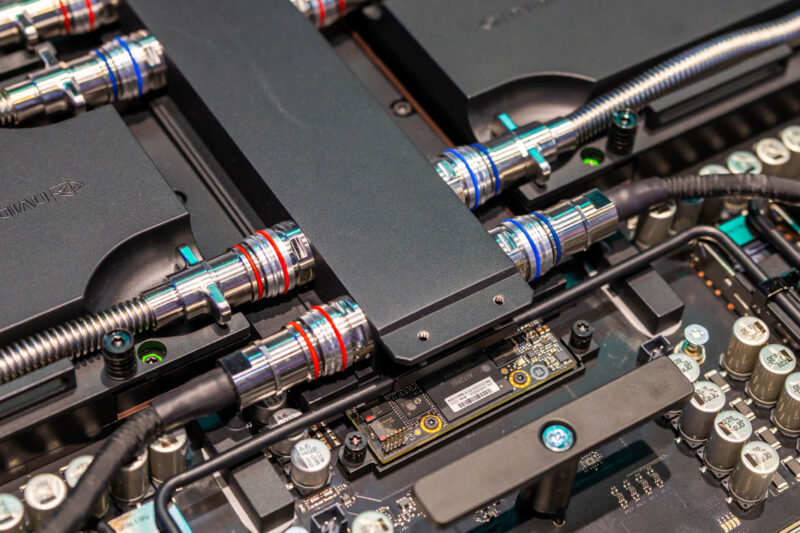 AIVRES Booth Tour NVIDIA HGX Rubin NVL8 Liquid Cooling 1