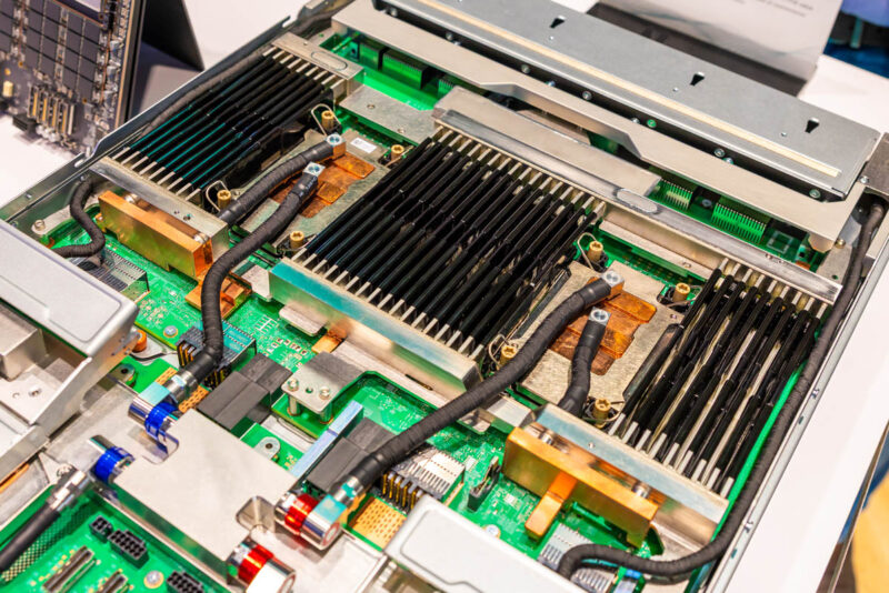 AIVRES Booth Tour NVIDIA HGX Rubin NVL8 Motherboard 2