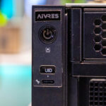AIVRES Booth Tour NVIDIA HGX Rubin NVL8 Power Button 1