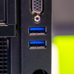 AIVRES Booth Tour NVIDIA HGX Rubin NVL8 USB Type A Port 2