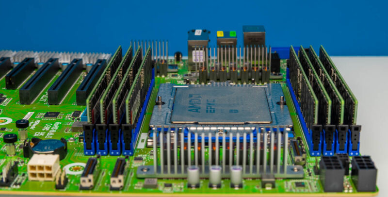 ASRock Rack TURIND8 2L2T AMD EPYC And DDR5 Installed