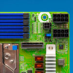 ASRock Rack TURIND8 2L2T Top Right MCIO And Power