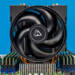 Arctic Freezer 4U SP5 In ASRock Rack TURIND8 2L2T 3