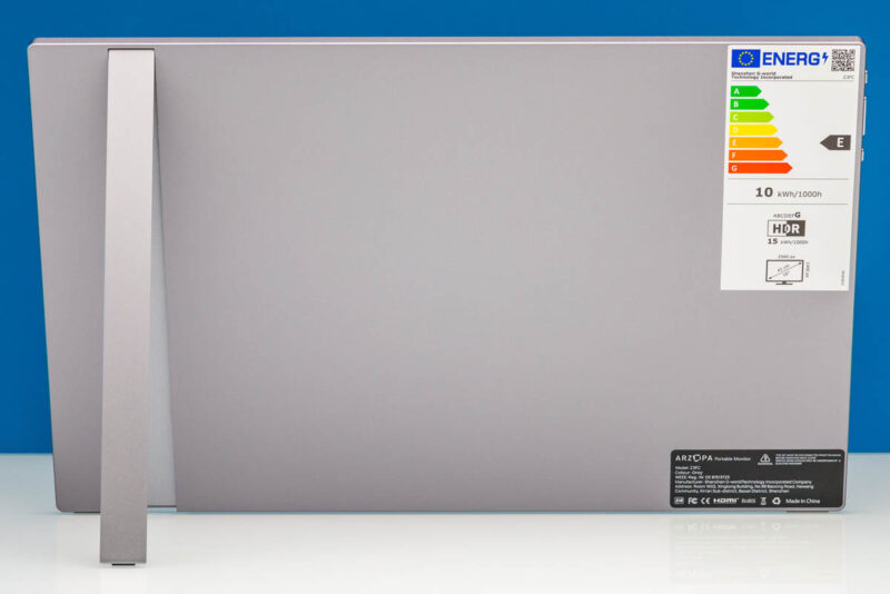 Arzopa Z3FC 16.1'' 180Hz 2.5K Portable Monitor Rear 1