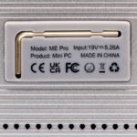 Beelink ME Pro L 12512EJ0W64 HD XB Physical Label 1