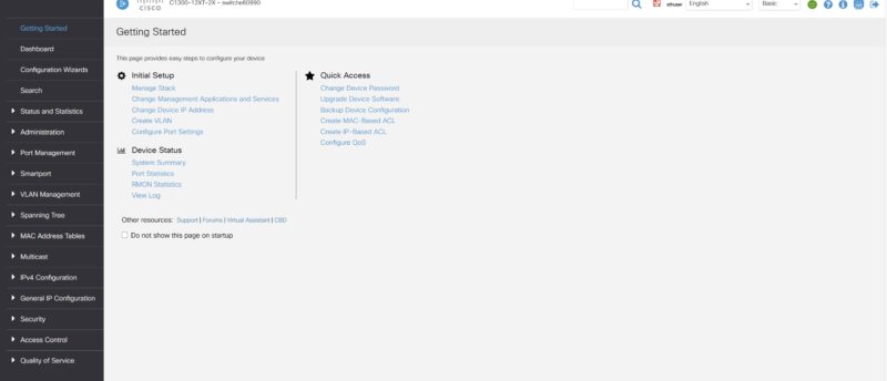 Cisco C1300 12XT 2X Getting Started