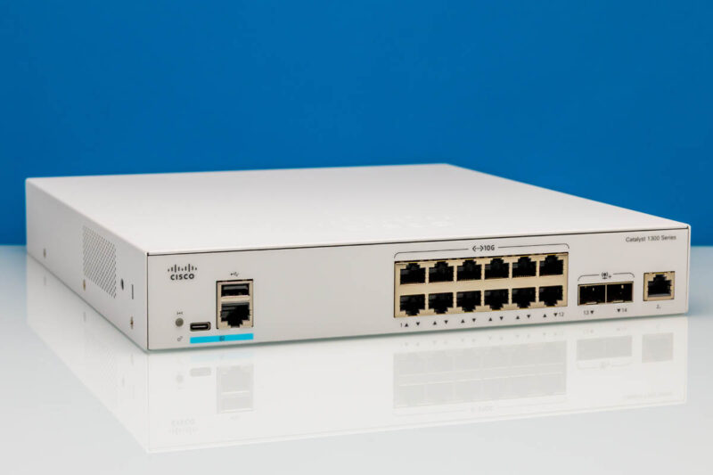 Cisco Catalyst C1300 12XT 2X Front Angled 2