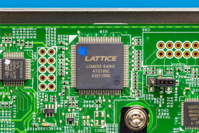 Cisco Catalyst C1300 12XT 2X Lattice LCMXO2 640HC Chip 1