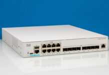 Cisco Catalyst C1300-16XTS Review A 16-Port 10G Switch Cisco Catalyst C1300 16XTS Front Angled 2