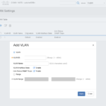 Cisco Catalyst C1300 16XTS Management Web UI Add VLAN