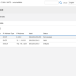 Cisco Catalyst C1300 16XTS Management Web UI IPv4 Configuration