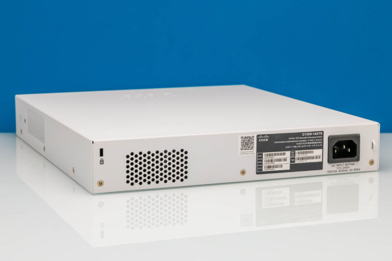 Cisco Catalyst C1300 16XTS Rear Angled 1