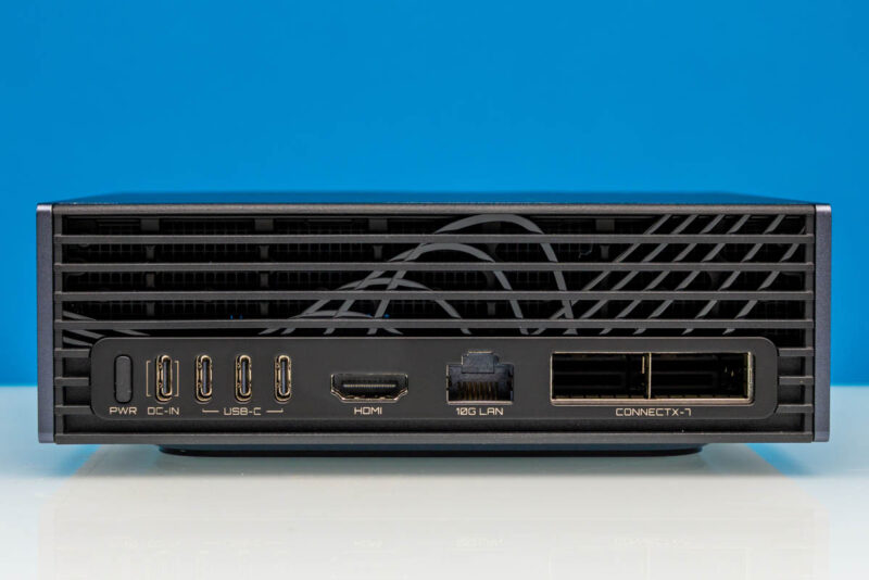 Gigabyte AI TOP ATOM NVIDIA GB10 Rear 2