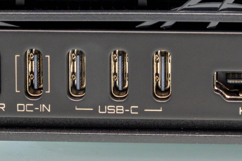 Gigabyte AI TOP ATOM NVIDIA GB10 USB 3.2 Type C Ports 1