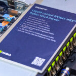 Gigabyte Booth Tour Liquid Cooled NVIDIA HGXT Rubin NVL8 Server 1