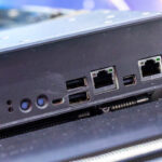 Gigabyte Booth Tour Liquid Cooled NVIDIA HGXT Rubin NVL8 Server Front IO 2