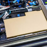 Gigabyte Booth Tour Liquid Cooled NVIDIA HGXT Rubin NVL8 Server GPU 1