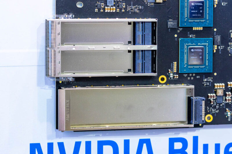 Gigabyte Booth Tour NVIDIA ConnectX 9 SuperNIC 1