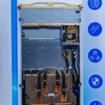 Gigabyte Booth Tour NVIDIA NVLink Switch Tray 1