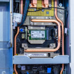 Gigabyte Booth Tour NVIDIA NVLink Switch Tray 2