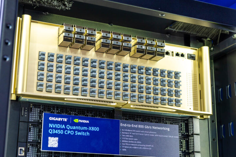 Gigabyte Booth Tour NVIDIA Vera Rubin NVL72 Rack 3