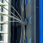 Gigabyte Booth Tour NVIDIA Vera Rubin NVL72 Rack Cable Management 1