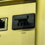 Gigabyte Booth Tour NVIDIA Vera Rubin NVL72 Rack FNM Port 1