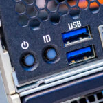 Gigabyte Booth Tour XL44 SX2 AAS1 Front IO 1