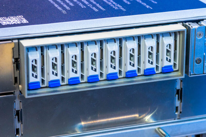 Gigabyte Booth Tour XLS4 SX2 LAS1 Drive Bay 1