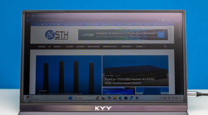 KYY K3 15.6in Portable Monitor Mini-Review KYY K3 Portable Monitor Front 3