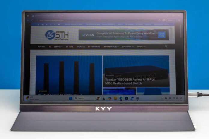 KYY K3 Portable Monitor Front 3