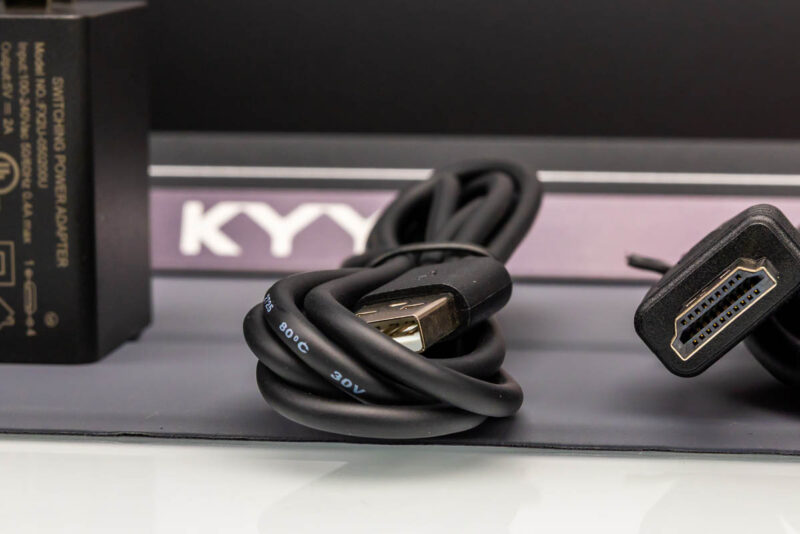 KYY K3 Portable Monitor USB C To USB A Cable 1