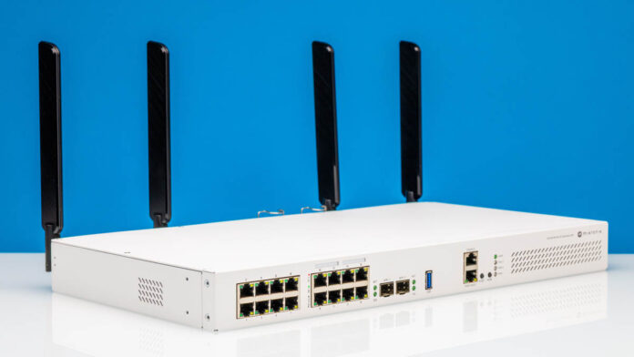 MikroTik CRS418 8P 8G 2S 5axQ2axQ RM Front Angled 2