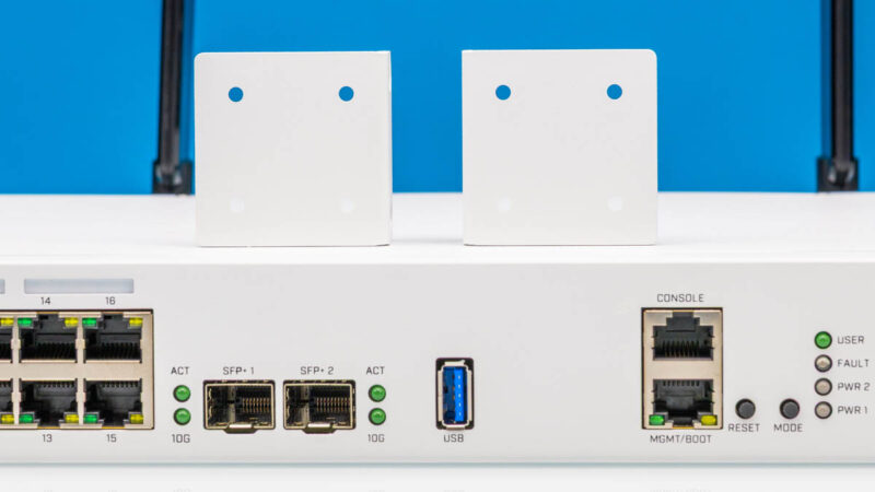 MikroTik CRS418 8P 8G 2S 5axQ2axQ RM Rack Ears 1