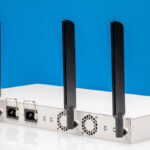 MikroTik CRS418 8P 8G 2S 5axQ2axQ RM Rear Angled 2