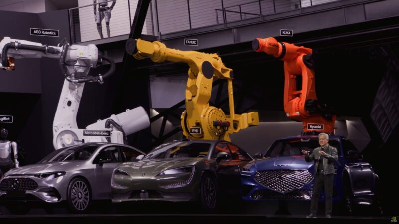 NVIDIA GTC 2026 Keynote Automotive