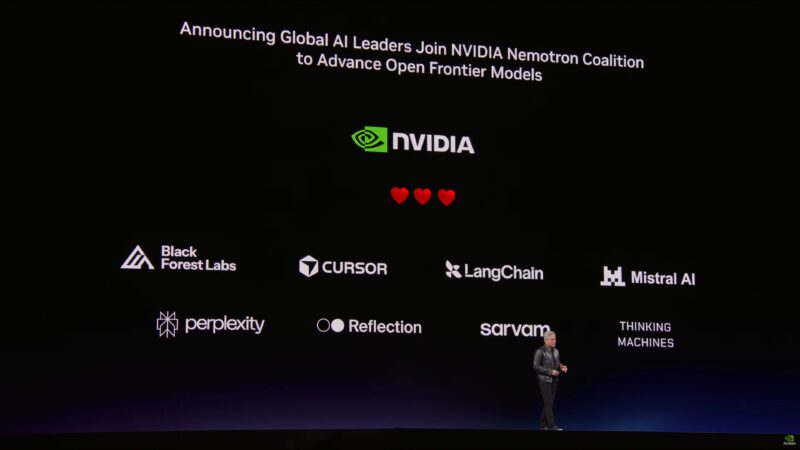 NVIDIA GTC 2026 Keynote Nemotron Coalition