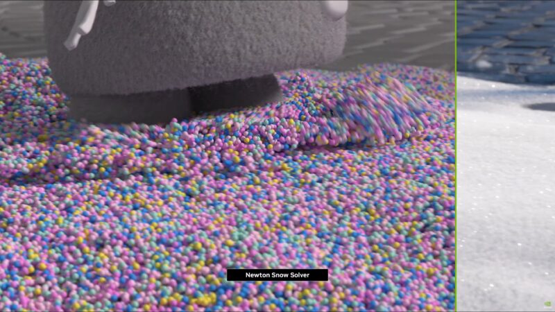 NVIDIA GTC 2026 Keynote Snow Solver