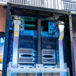 NVIDIA HGX B300 Liquid Cooled Al Rack Rear 1