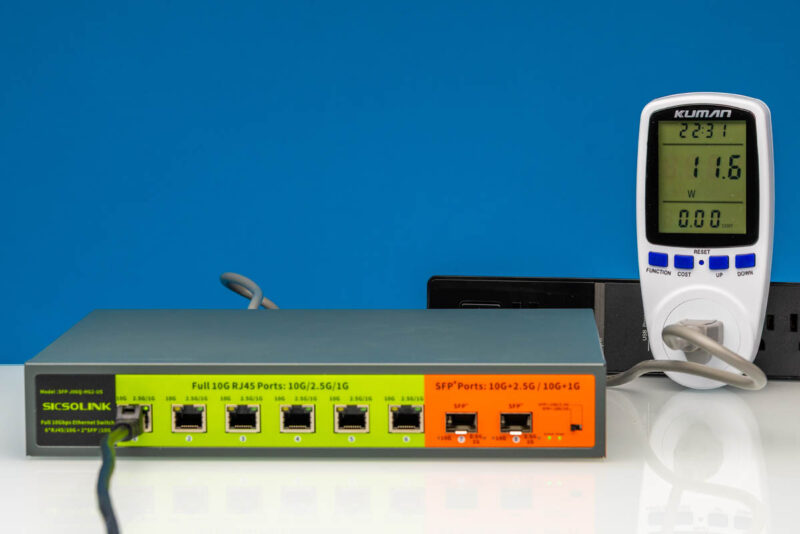 SICSOLINK SFP J06Q HG2 US 10Gbps RJ45 Power Consuption 1