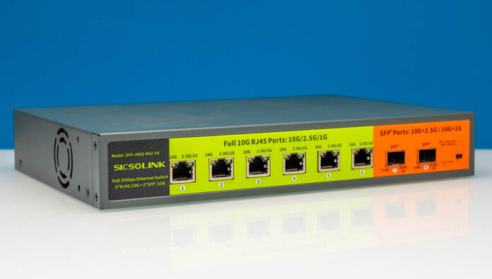 SICSOLINK SFP J06Q HG2 US Front Angled 2