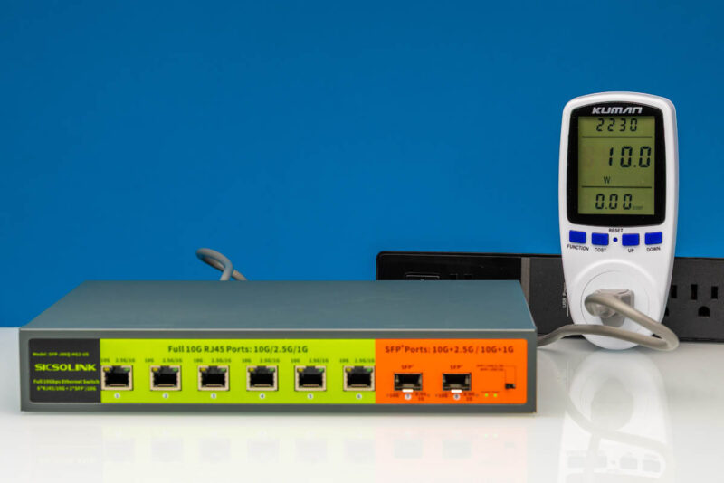 SICSOLINK SFP J06Q HG2 US Idle Power Consumption 1