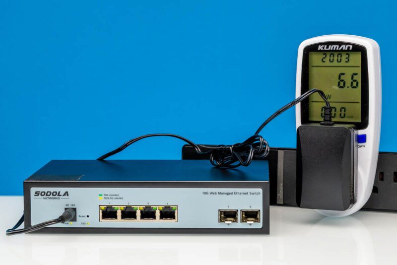 Sodola SL510S 4T2XS Idle Power Consumption 1