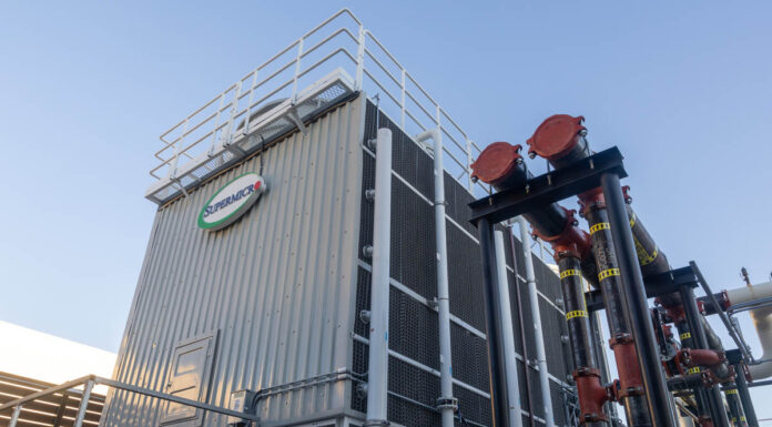 Checking out the Supermicro NVIDIA B300 Solutions and What it Takes to Build an AI Factory Supermicro Cooling Tower 8
