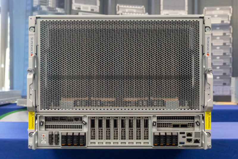 Supermicro GPU SuperServer SYS 822GS NBRT Front 1