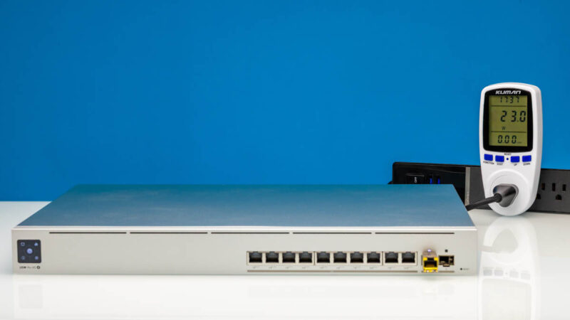 Ubiquiti UniFi USW Pro XG 10 PoE 10G SFP+ Ports Power Consumption 1