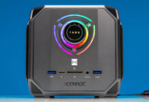 Acemagic M1A PRO+ Review An AMD-Powered 128GB AI Mini PC ACEMAGIC M1A PRO AMD Ryzen AI MAX+ 395 Mini PC Front 4